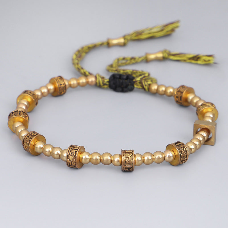 Creative Tibetan Six-Character Proverb Bracelet