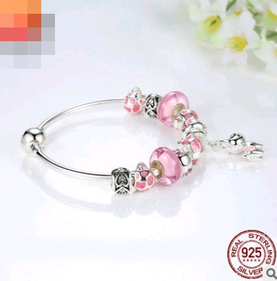 DIY Beaded Bracelet Zinc Alloy Zodiac Puppy Dog Elf Bracelet Bracelet