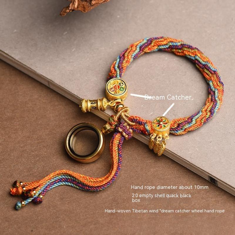 Hand-woven Cycle Tibetan Carrying Strap Bracelet