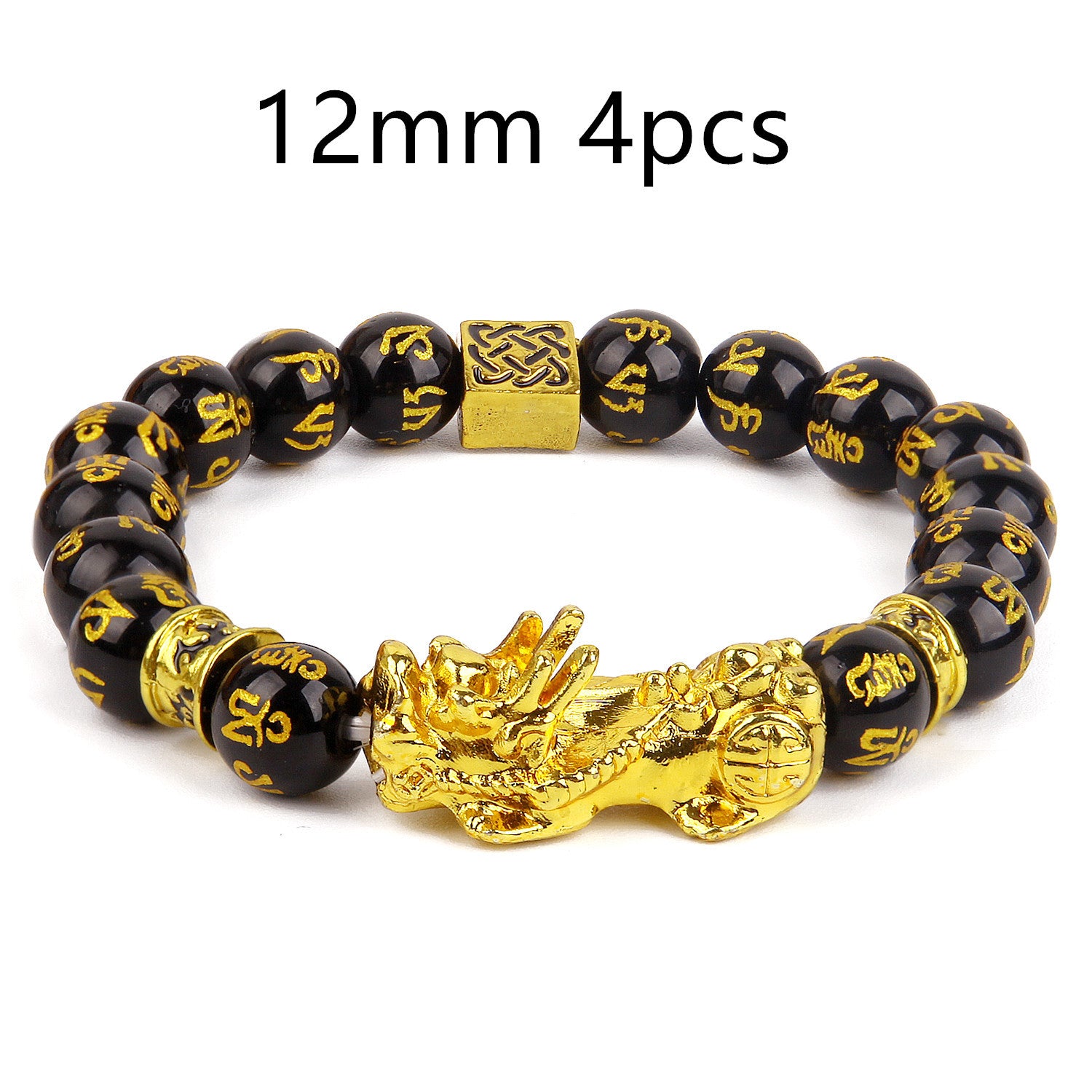 Animal Crystal Zodiac Beaded Bracelet Ethnic Style