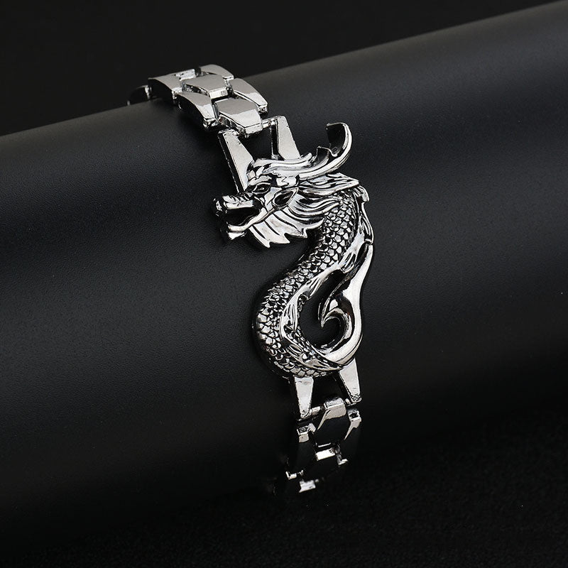 Personality Watch-style Zodiac Dragon Bracelet