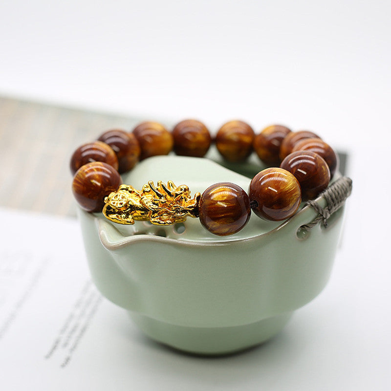 Double Pixiu Sea Willow Bracelet