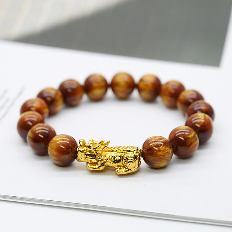 Double Pixiu Sea Willow Bracelet