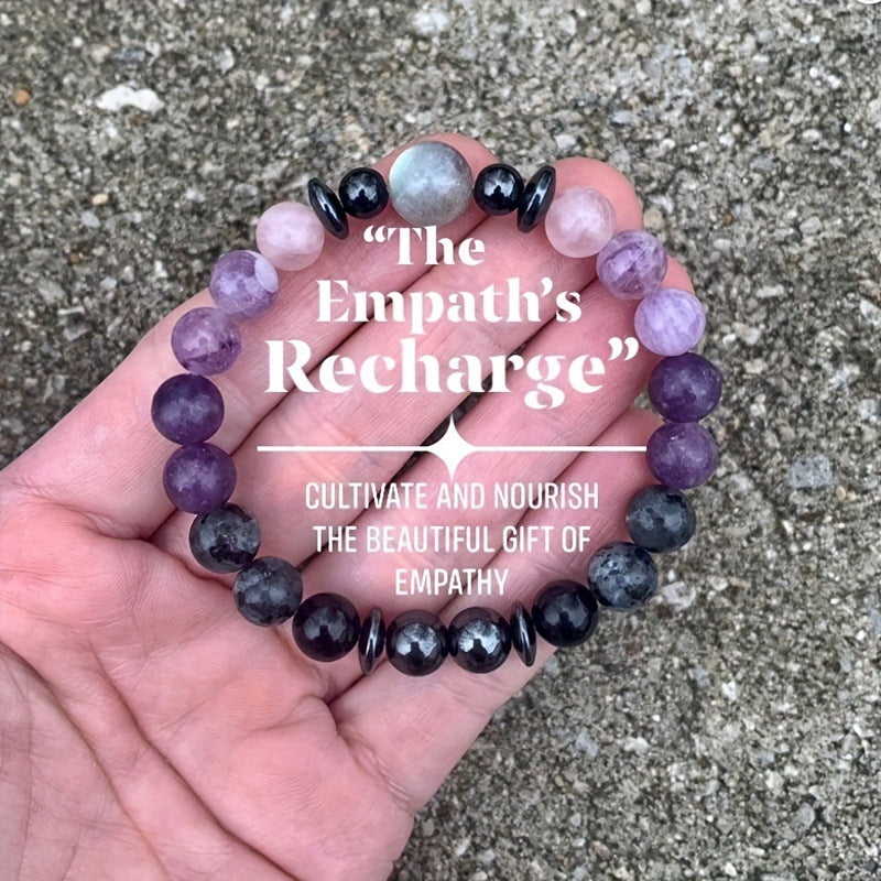 Purple Beaded Bracelet Bracelet