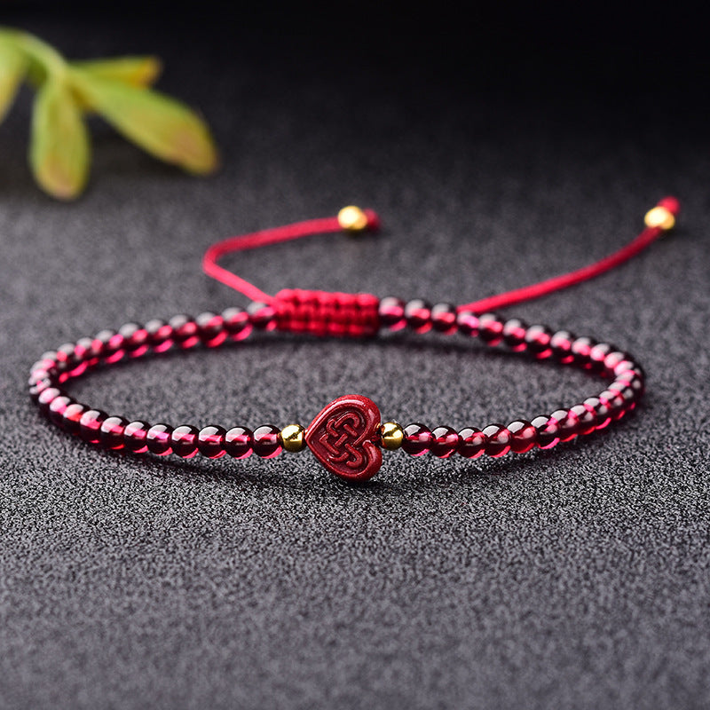 Raw Ore Purple Gold Sand Zodiac Ox Jewelry Women's Bracelet
