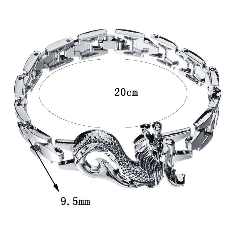 Personality Watch-style Zodiac Dragon Bracelet