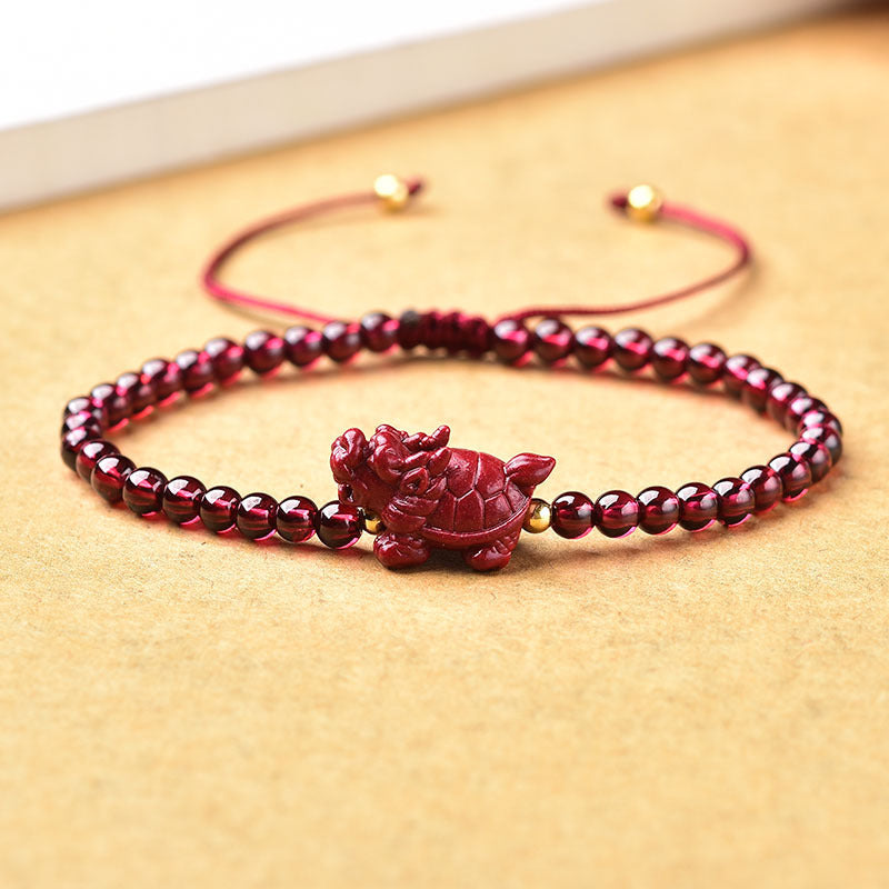 Raw Ore Purple Gold Sand Zodiac Ox Jewelry Women's Bracelet