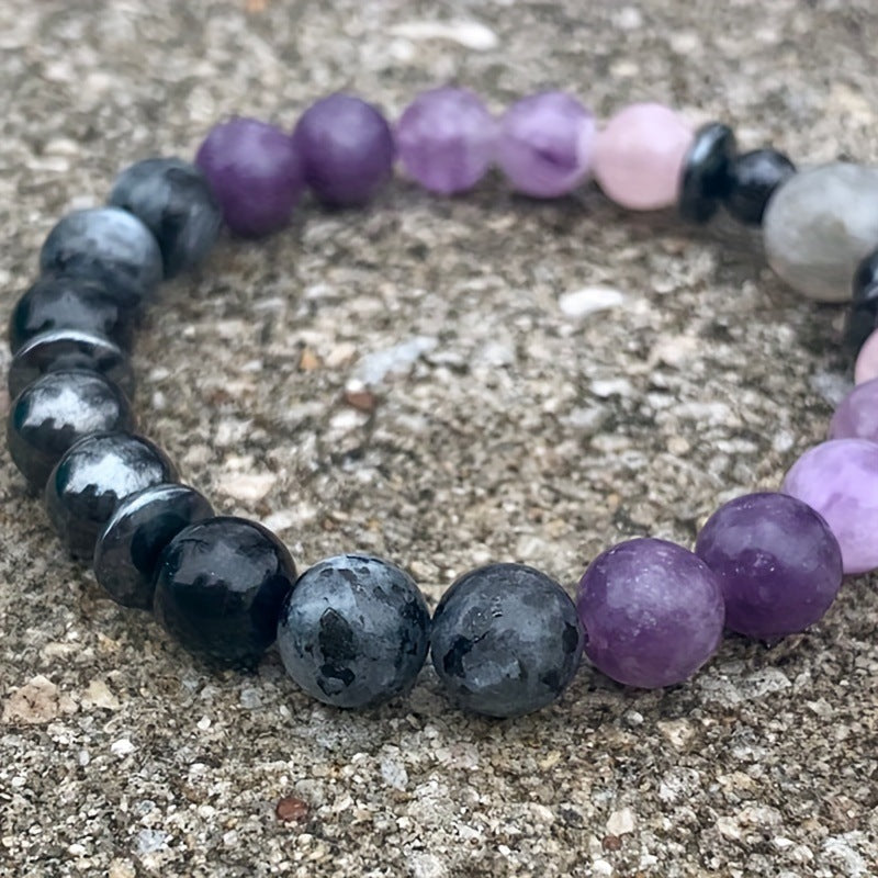 Purple Beaded Bracelet Bracelet