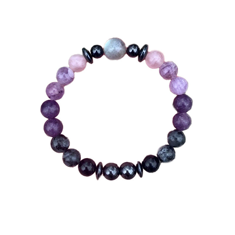 Purple Beaded Bracelet Bracelet